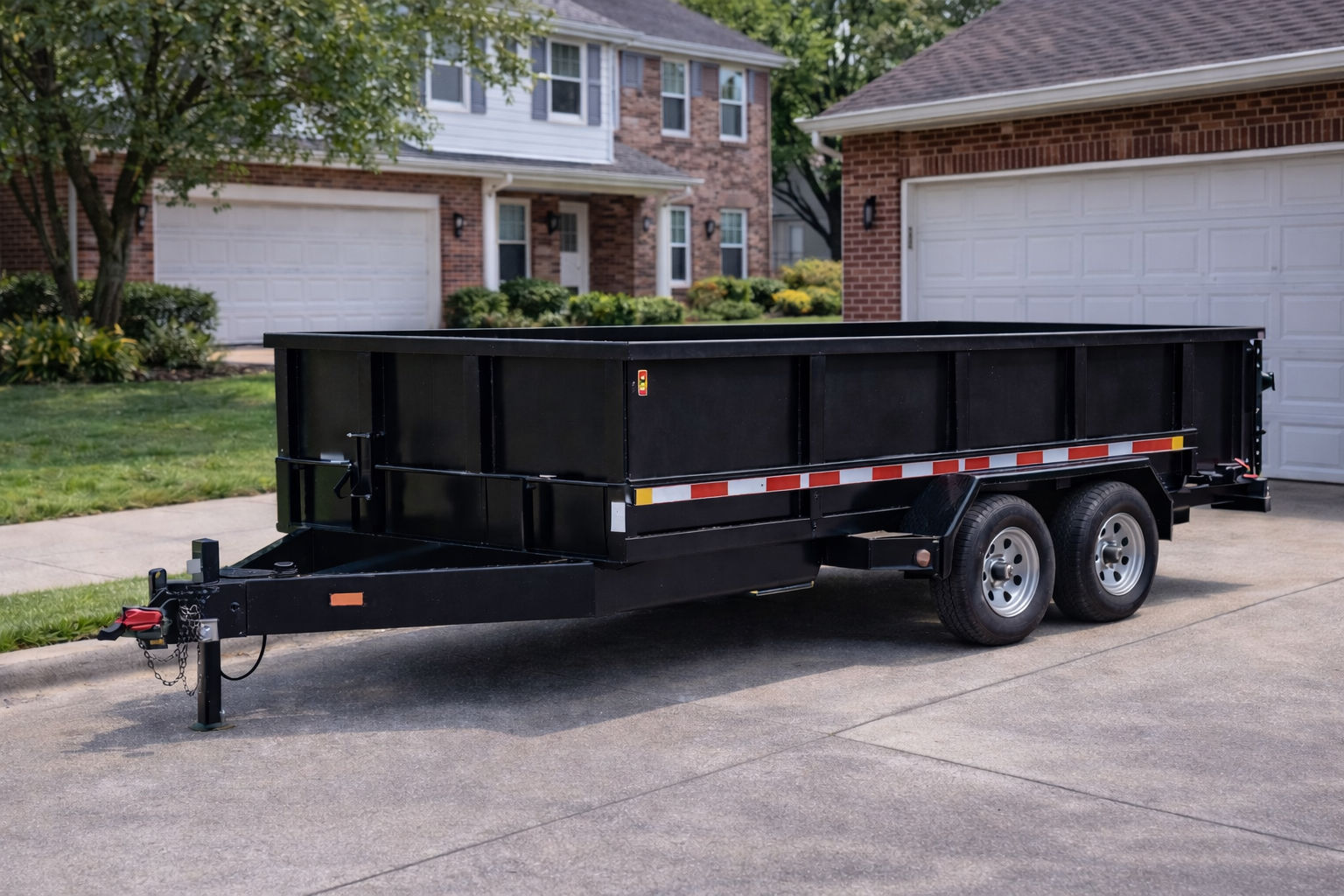 7 by 14 dump trailer rental
